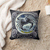 がん「思いやりの強さ」装飾用クッション クッション (ブランケット)