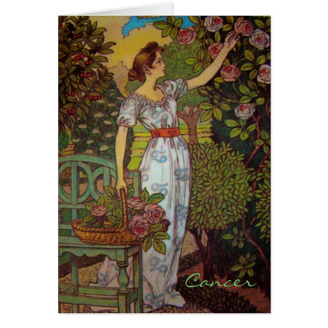 「がん」星占い看板 (正面)