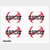 がん#1 楕円形シール (シート)