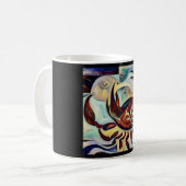 がん(4) コーヒーマグカップ (正面左)