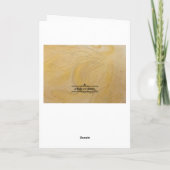 がん – LEOカスプグリーティングカード カード (裏面)