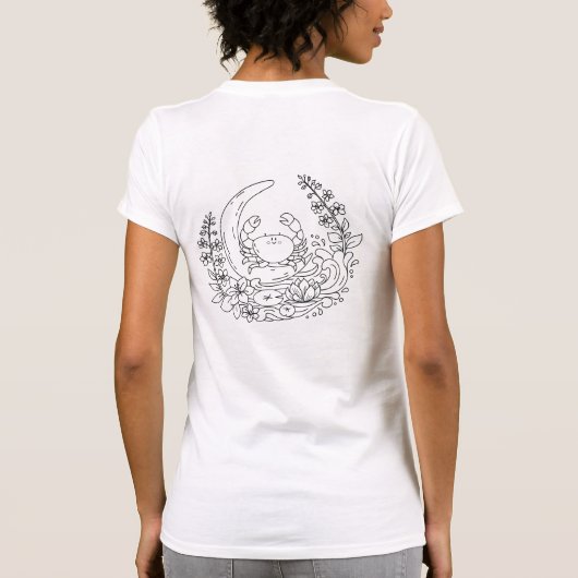 がん Tシャツ (裏面)