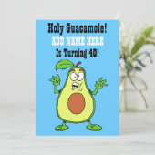 がアボカド40を回している神聖なグアカモレ 招待状 (スタンド正面)