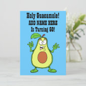 がアボカド60個を回している神聖なグアカモール 招待状 (スタンド正面)