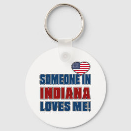 がインディアナで私を愛している キーホルダー
