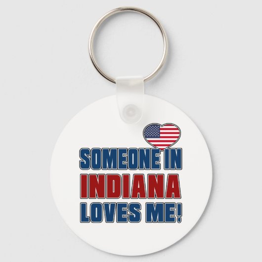 がインディアナで私を愛している キーホルダー (正面)