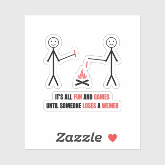 がウィーナーを失うまでは全てのおもしろいとゲームだ シール (シート)