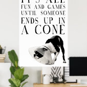 がコーンに終わるまでのすべてのおもしろいとゲーム ポスター (ホームオフィス)