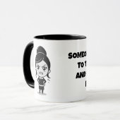 がタイムアウトになる マグカップ (正面左)