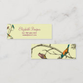 ~がトランプを使って話す3羽の鳥 コーリングカード (正面/裏面)