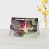 がパーティー カード (黄色い花)