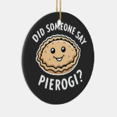 がピエロージポーランドディッシュと言ったか セラミックオーナメント (右)