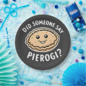 がピエロージポーランドディッシュと言ったか ペーパープレート (パーティー)