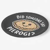 がピエロージポーランドディッシュと言ったか ペーパープレート (アングル)