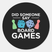 がボードゲーム卓上ボードゲームと言ったのか ラウンドシール (正面)