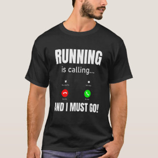 がランニング来て行かねばならない Tシャツ