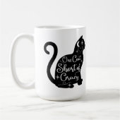 ~が一匹足りない熱狂する | キャットオン コーヒーマグカップ (左)