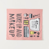 |が化粧目覚めるTifulあり、 タペストリー (正面(横))