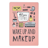 |が化粧目覚めるTifulあり、 ミニクリップボード (裏面)