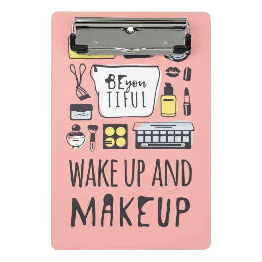 |が化粧目覚めるTifulあり、 ミニクリップボード (正面)