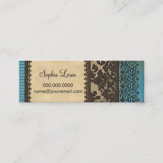 ~が名刺の友達に電話をかける コーリングカード (正面)