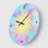 ～が大きな時計を破裂させる信仰 ラージ壁時計 (傾斜)