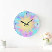 ～が大きな時計を破裂させる信仰 ラージ壁時計 (ホーム)