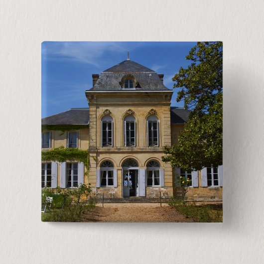 〜が改修したメイン·シャトー·建物 缶バッジ (正面)