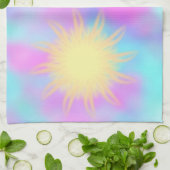 ～が破裂するという信念 キッチンタオル (折り畳み)