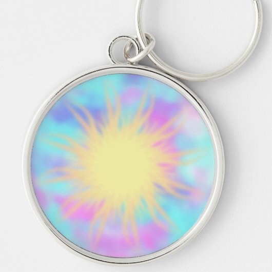 ～が破裂するという信念 キーホルダー (正面)