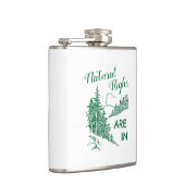 ～が自然の高値を付けている フラスク (右)