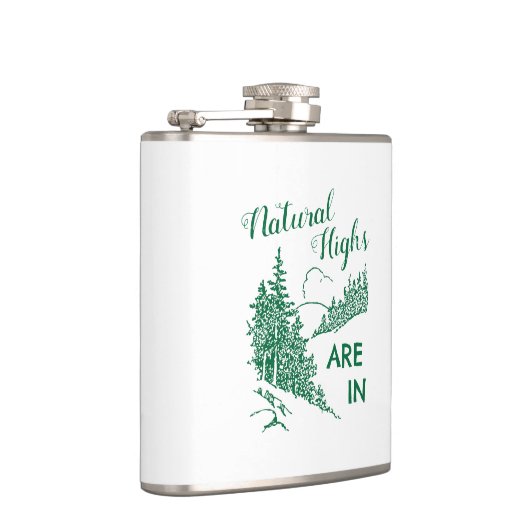 ～が自然の高値を付けている フラスク (右)