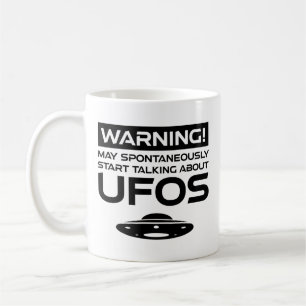 が自発的警告にUFOについて話し始めるかもしれない コーヒーマグカップ