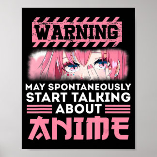 が自警告動的にAnimについて話し始める ポスター