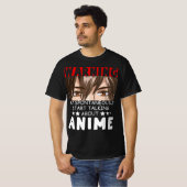 が自警告動的にAnimについて話し始める Tシャツ (正面フル)