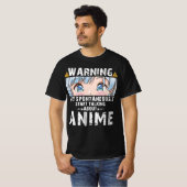 が自警告動的にAnimについて話し始める Tシャツ (正面フル)