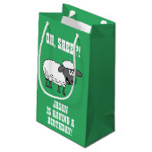 が誕生日を持っている スモールペーパーバッグ (裏面アングル)