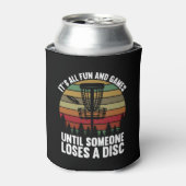 が負けるまですべてのおもしろいとゲームをディスク・ゴルフ 缶クーラー (缶正面)