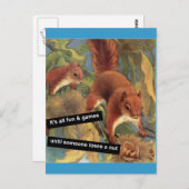 が負けるまではおもしろいとゲームばかりだ ポストカード (正面/裏面)