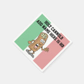 が80ナプキンである神聖なカノおもしろいロイタリアン スタンダードカクテルナプキン (角)