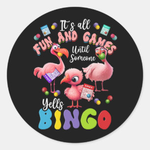 がBingo Gを叫ぶまでは、おもしろいとゲームのすべてである ラウンドシール