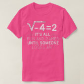 がIを失うまで – Math おもしろい Lover Math T Tシャツ (デザイン正面)