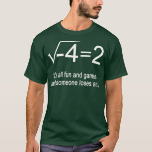 がI Fuを失うまで、すべてのおもしろいとゲーム Tシャツ