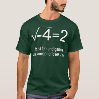 がI Fuを失うまで、すべてのおもしろいとゲーム Tシャツ