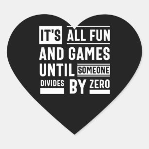 がZeで割れるまでは、おもしろいとゲームのすべてである ハートシール