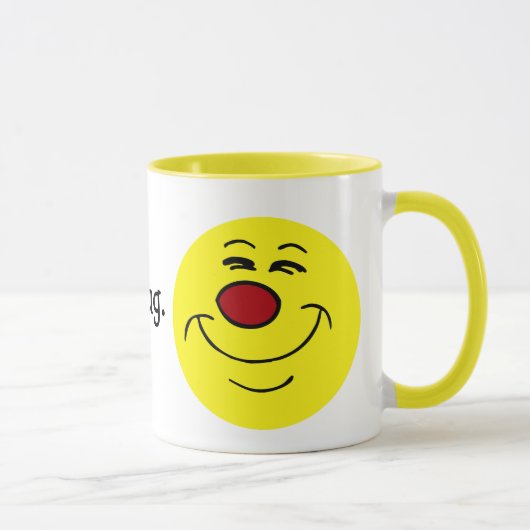 きざな顔Grumpey マグカップ (右)