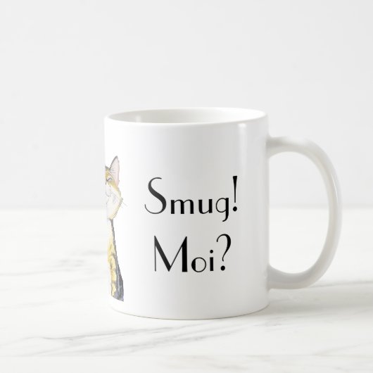 「きざ! Moiか」。 マグのデザイン コーヒーマグカップ (右)