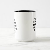 きしみと軋みとコーヒー ユーモア マグカップ (中央)