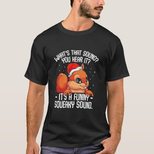 きしむおもしろいい音だ Tシャツ (正面)