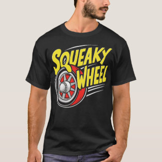 きしむ車 Tシャツ